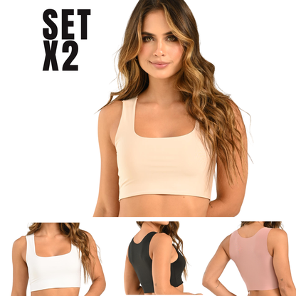 CROP TOP DOBLE TELA PX2